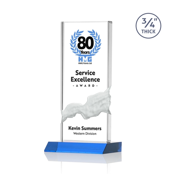 The Poole Award features a Starfire Crystal mounted on a Sky... from ASI 84592 St Regis Group / St Regis