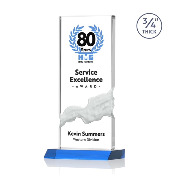 The Poole Award features a Starfire Crystal mounted on a Sky... from ASI 84592 St Regis Group / St Regis