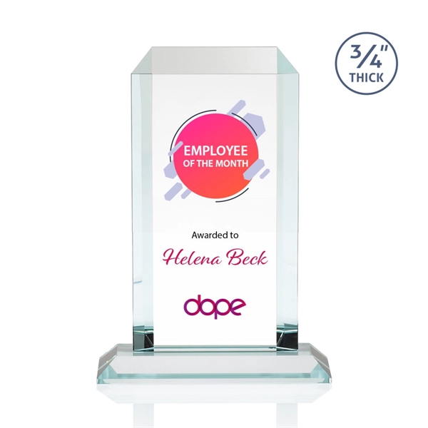 Our Full Color VividPrint Dalton features thick beveled Starfire crystal mounted... from ASI 84592 St Regis Group / St Regis