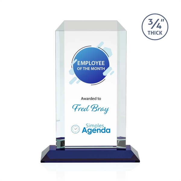 Our Full Color VividPrint Dalton features thick beveled Starfire crystal mounted... from ASI 84592 St Regis Group / St Regis