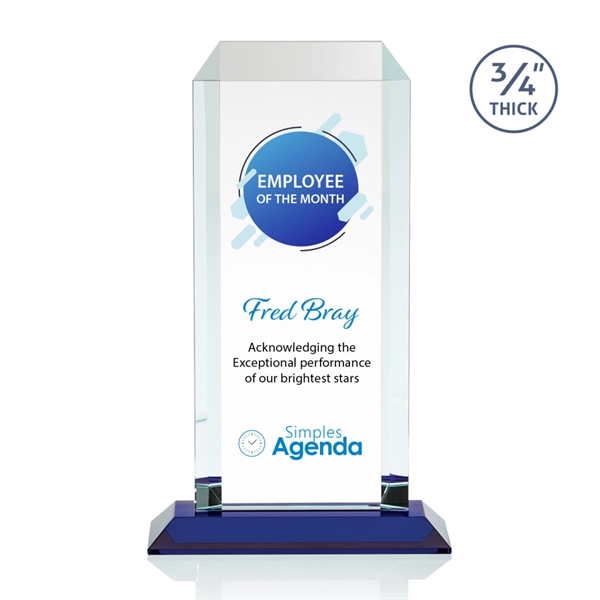 Our Full Color VividPrint Dalton features thick beveled Starfire crystal mounted... from ASI 84592 St Regis Group / St Regis