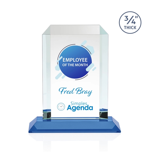 Our Full Color VividPrint Dalton features thick beveled Starfire crystal mounted... from ASI 84592 St Regis Group / St Regis