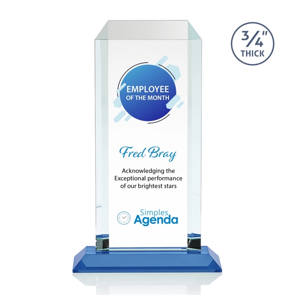 Our Full Color VividPrint Dalton features thick beveled Starfire crystal mounted... from ASI 84592 St Regis Group / St Regis