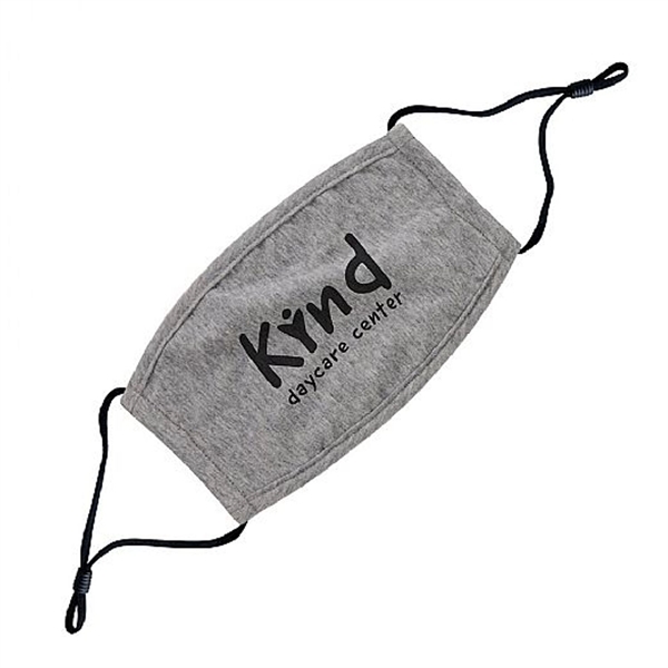 The 100% Cotton Reusable Custom Face Mask w/ Adjustable Straps is... from ASI 90859 Tempo Industries Inc / Tempoline