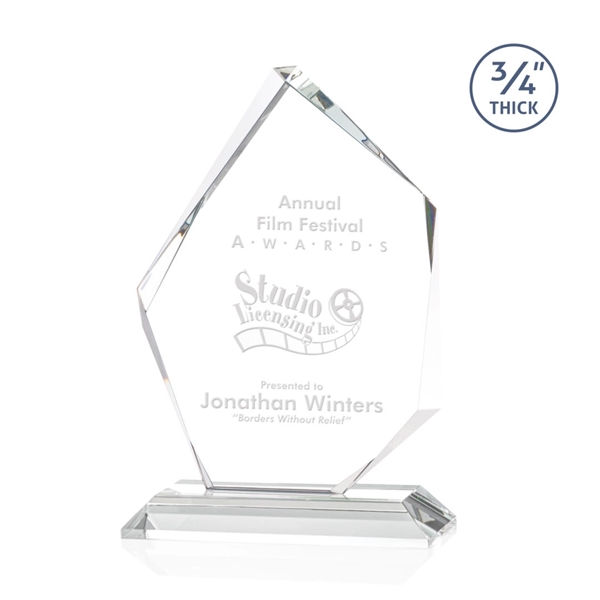 Starfire award with polished bevels.... from ASI 84592 St Regis Group / St Regis