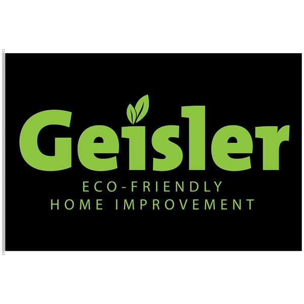 10' x 15' Large Digitally Printed Single Reverse Knit Poly Flags... from ASI 80228 Quinn