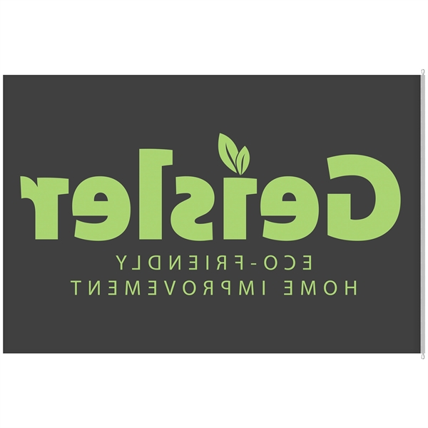 10' x 15' Large Digitally Printed Single Reverse Knit Poly Flags... from ASI 80228 Quinn