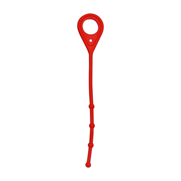 1.18" x 5.1" stretch bottle silicone loop and lanyard to hold... from ASI 37218 Athena Promo (tm)