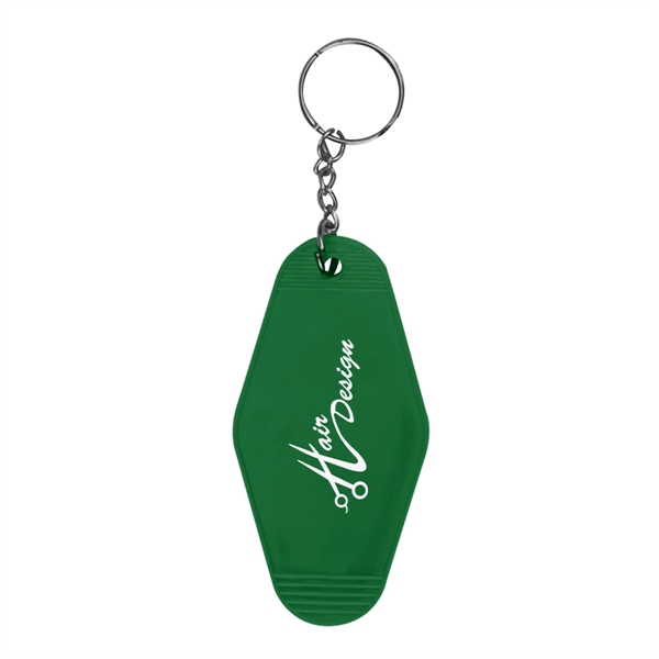 3.5" motel style keychain with split ring.... from ASI 61125 Hit Promotional Products / Hit®