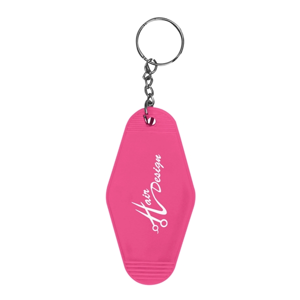 3.5" motel style keychain with split ring.... from ASI 61125 Hit Promotional Products / Hit®