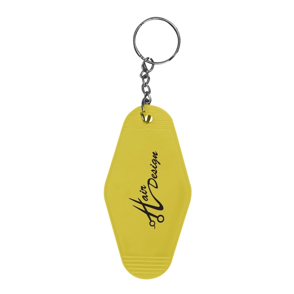 3.5" motel style keychain with split ring.... from ASI 61125 Hit Promotional Products / Hit®