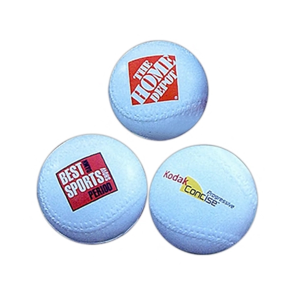 Soft urethane foam miniature baseball with 2.75" diameter area.... from ASI 68207 MAC Specialties Ltd / Sport Products