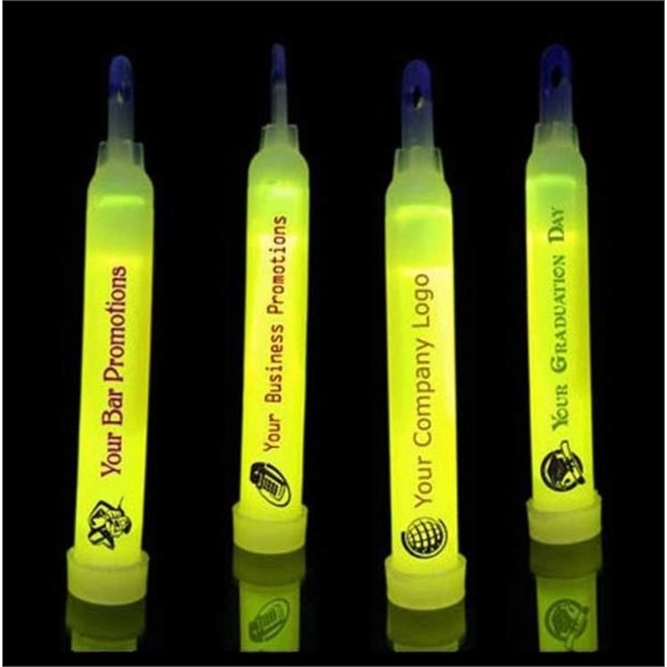 Glow Stick with your logo; 6".  Assorted Colors. Made in... from ASI 57713 Glow Promotions / Glow Promotions
