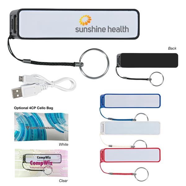 UL Listed Portable Charge with Key Ring... from ASI 61125 Hit Promotional Products / Hit®