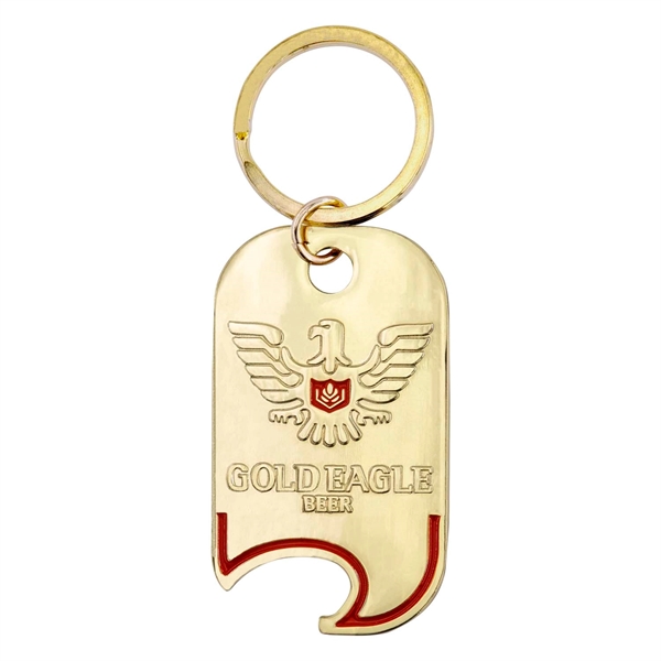 2.5" die cast metal bottle opener with enamel colors and optional... from ASI 52263 EMT / EMT EASY