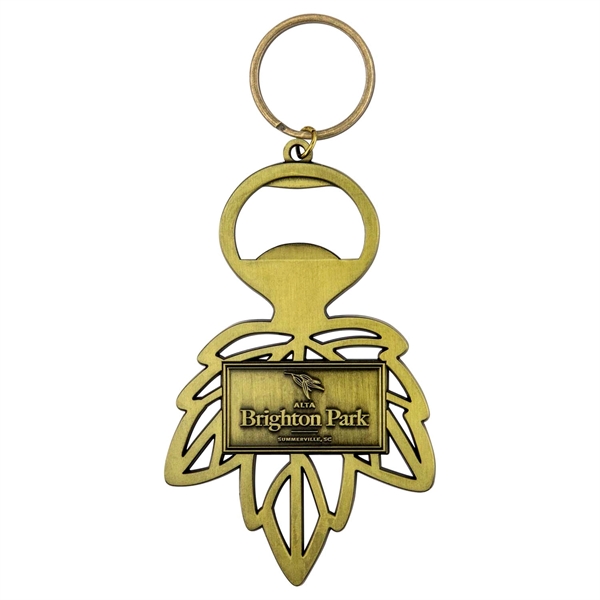 2.5" die cast metal bottle opener with enamel colors and optional... from ASI 52263 EMT / EMT EASY