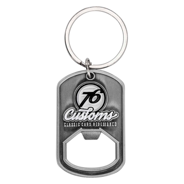2.5" die cast metal bottle opener with enamel colors and optional... from ASI 52263 EMT / EMT EASY