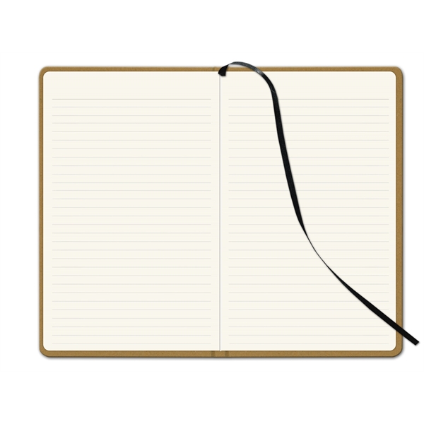 Natural recycled cover, 5.5x8.25 with 80 sheets lined paper, elastic band... from ASI 91340 Journalbooks/Timeplanner Calendars