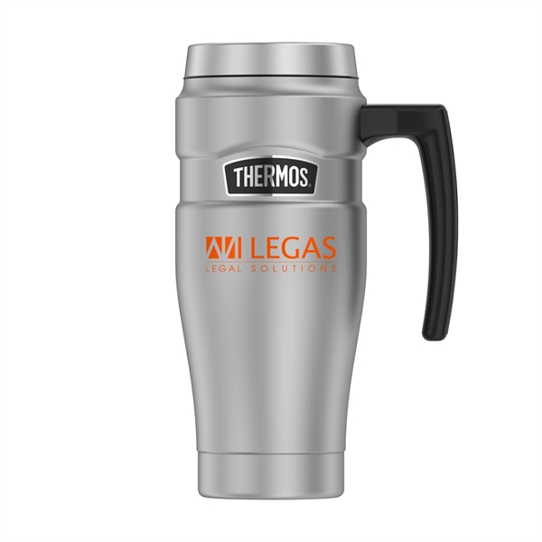 4 9/10" x 3 3/10" x 7 4/5" Thermos® Stainless King™... from ASI 88060 Snugz/USA Inc / SnugZ USA®