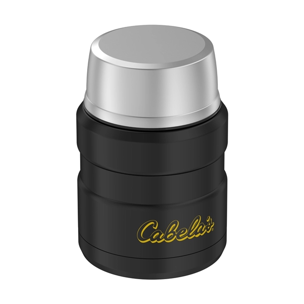 16-ounce thermos with vacuum insulation, folding spoon and a lid.... from ASI 88060 Snugz/USA Inc / SnugZ USA®