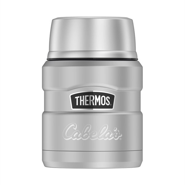 16-ounce thermos with vacuum insulation, folding spoon and a lid.... from ASI 88060 Snugz/USA Inc / SnugZ USA®