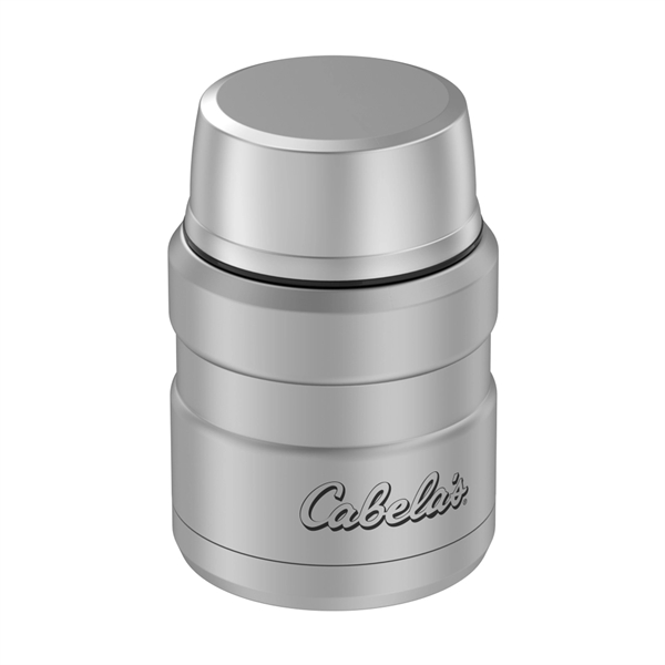 16-ounce thermos with vacuum insulation, folding spoon and a lid.... from ASI 88060 Snugz/USA Inc / SnugZ USA®