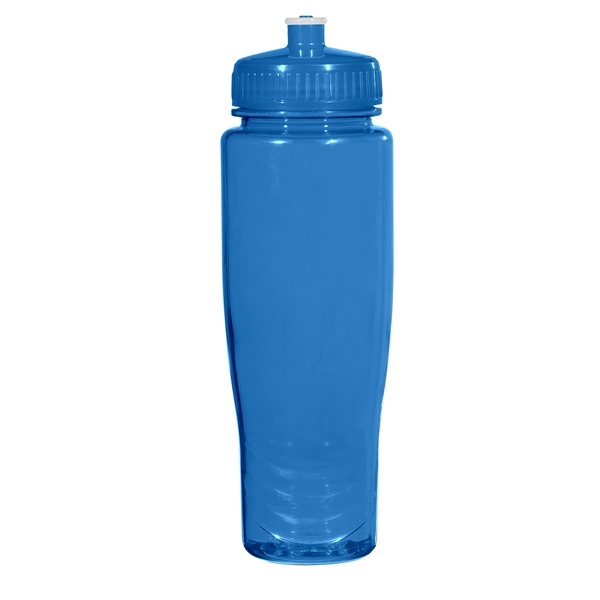 28 Oz. Poly-Clean Plastic Bottle. Made With PET Material.  Leak-Resistant... from ASI 61125 Hit Promotional Products / Hit®