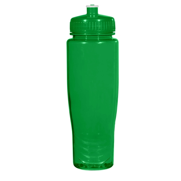 28 Oz. Poly-Clean Plastic Bottle. Made With PET Material.  Leak-Resistant... from ASI 61125 Hit Promotional Products / Hit®