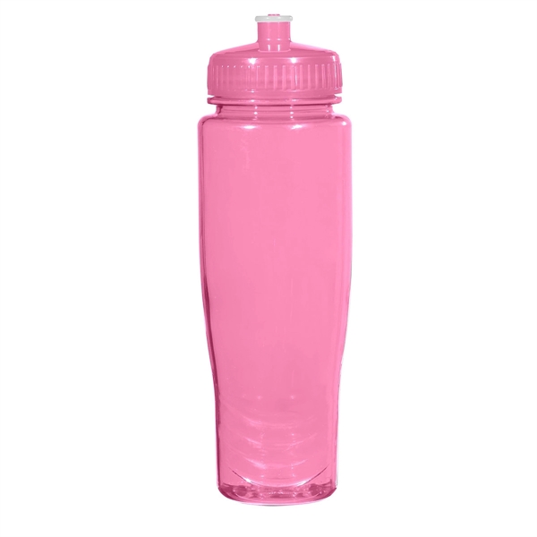 28 Oz. Poly-Clean Plastic Bottle. Made With PET Material.  Leak-Resistant... from ASI 61125 Hit Promotional Products / Hit®