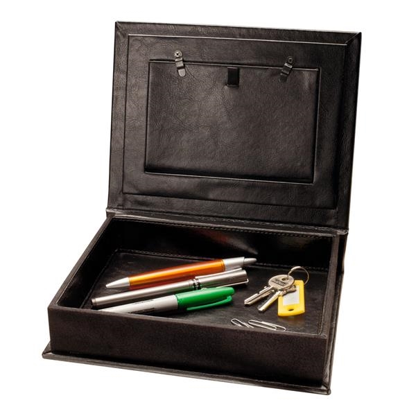 Photo and Memory Box.  Leatherette Box Holds Photos or Other... from ASI 61125 Hit Promotional Products / Hit®