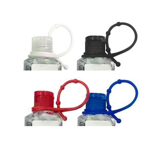 1.18" x 5.1" stretch bottle silicone loop and lanyard to hold... from ASI 37218 Athena Promo (tm)