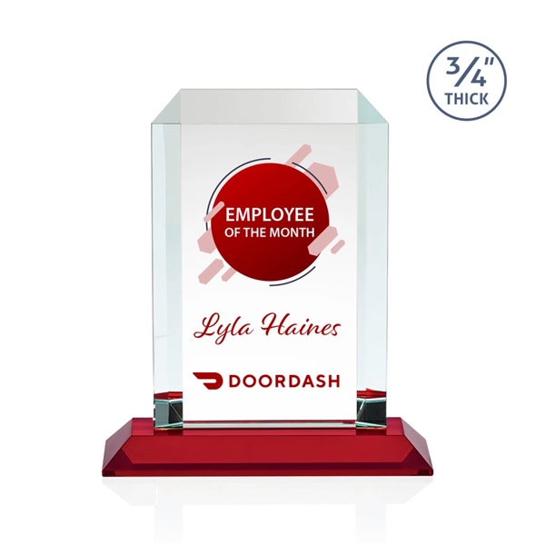 Our Full Color VividPrint Dalton features thick beveled Starfire crystal mounted... from ASI 84592 St Regis Group / St Regis