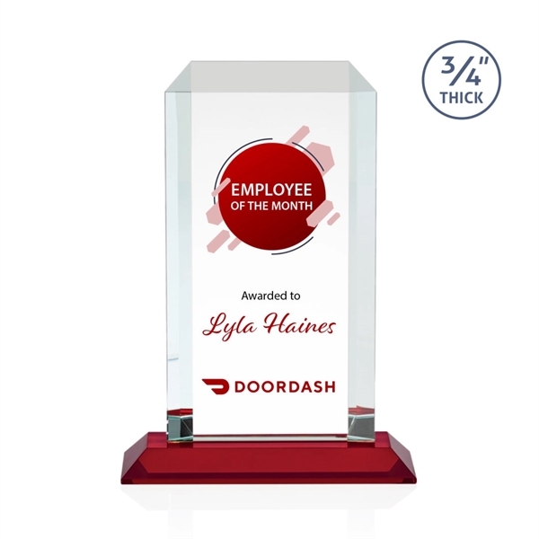 Our Full Color VividPrint Dalton features thick beveled Starfire crystal mounted... from ASI 84592 St Regis Group / St Regis