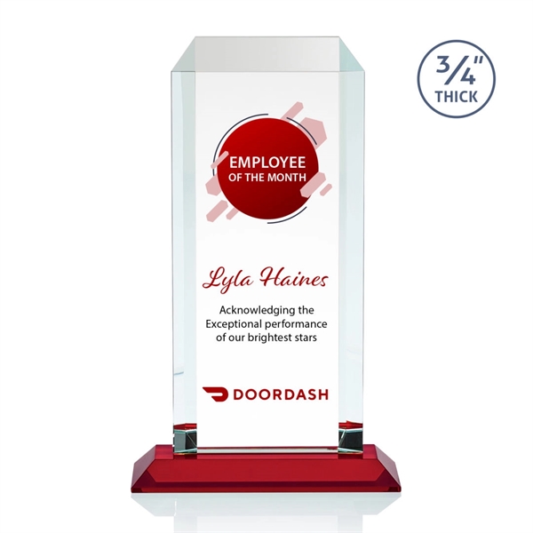 Our Full Color VividPrint Dalton features thick beveled Starfire crystal mounted... from ASI 84592 St Regis Group / St Regis