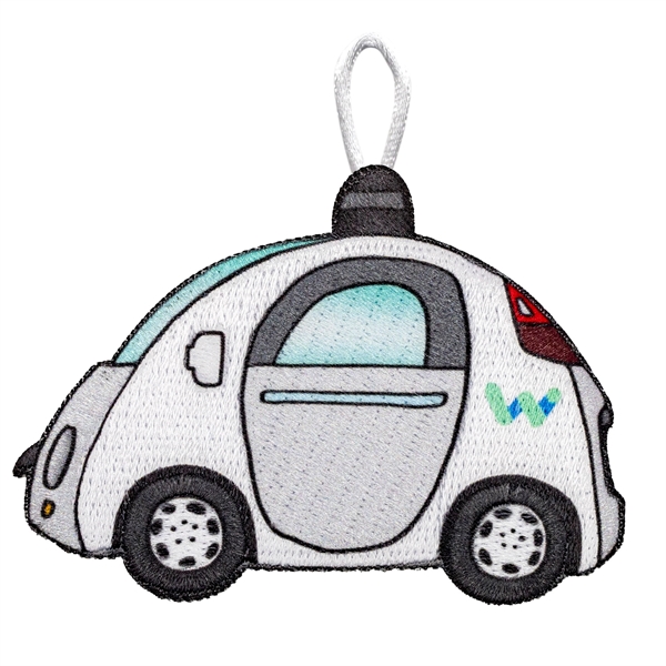 Embroidered holiday hanging ornaments up to 3".... from ASI 52263 EMT / EMT EASY