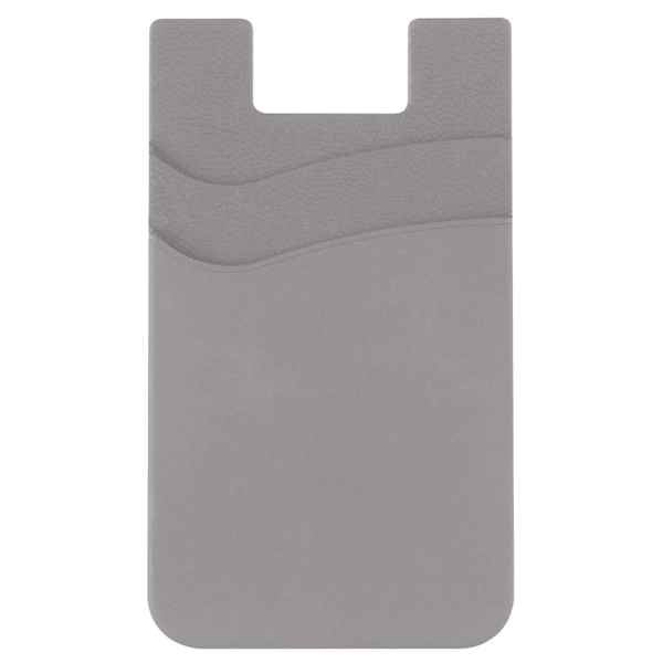 Silicone phone wallet with multiple pockets... from ASI 61125 Hit Promotional Products / Hit®