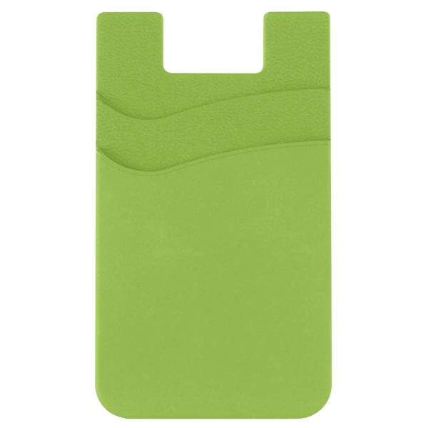 Silicone phone wallet with multiple pockets... from ASI 61125 Hit Promotional Products / Hit®