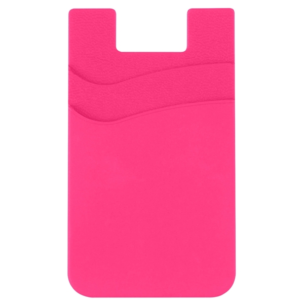 Silicone phone wallet with multiple pockets... from ASI 61125 Hit Promotional Products / Hit®