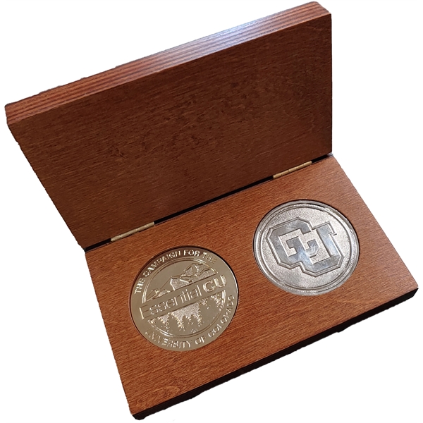 2" color printed custom metal coins.... from ASI 92531 Unique Custom Products / UCP