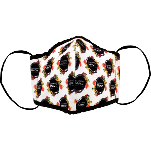 Children's Dome Full Color Fabric Face Mask... from ASI 30208 A P Specialties / AP Specialties