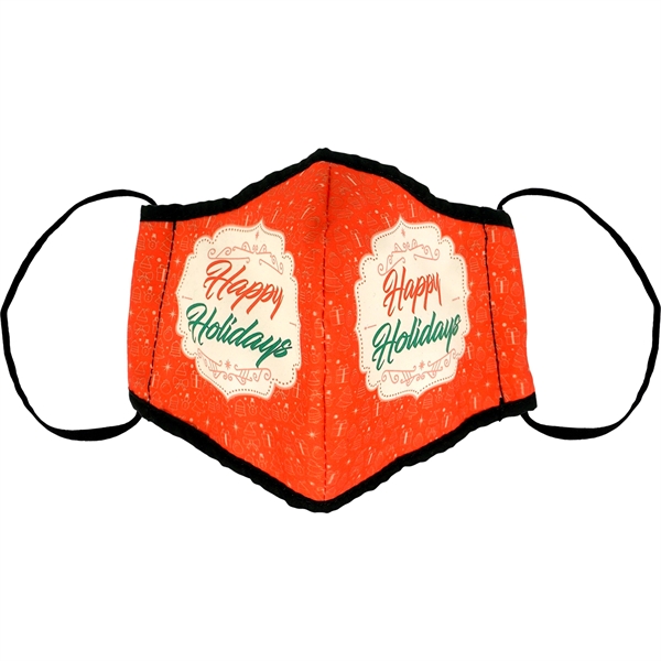 Children's Dome Full Color Fabric Face Mask... from ASI 30208 A P Specialties / AP Specialties