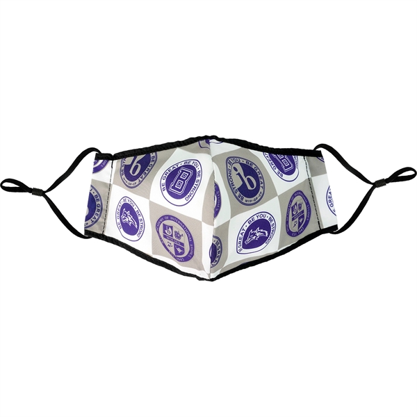 Dome Full Color Fabric Face Mask... from ASI 30208 A P Specialties / AP Specialties