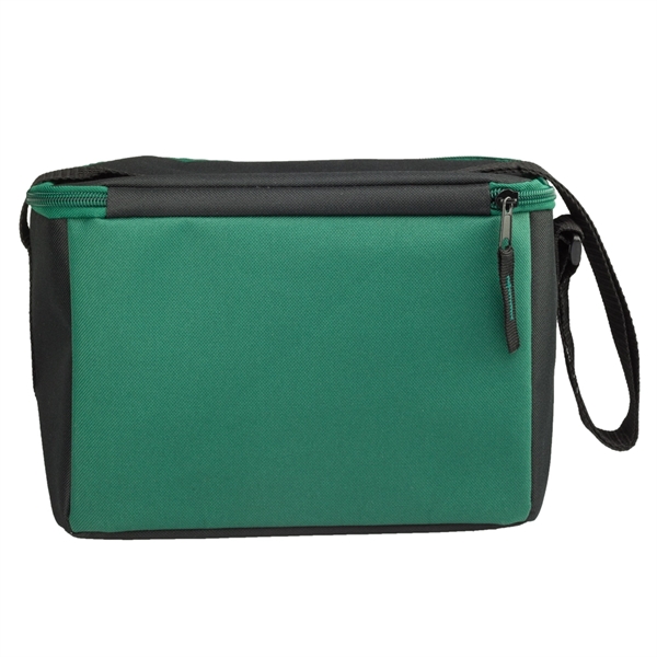 Foil-insulated lunch  bag with top zipper closure, reinforced strap and... from ASI 39552 BEL Promo