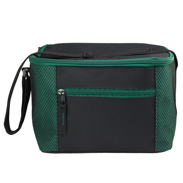 Foil-insulated lunch  bag with top zipper closure, reinforced strap and... from ASI 39552 BEL Promo