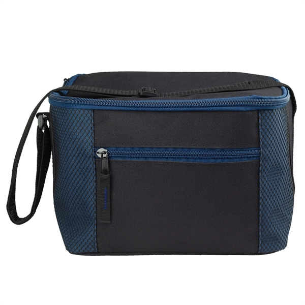 Foil-insulated lunch  bag with top zipper closure, reinforced strap and... from ASI 39552 BEL Promo
