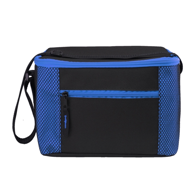 Foil-insulated lunch  bag with top zipper closure, reinforced strap and... from ASI 39552 BEL Promo
