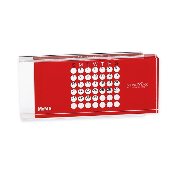 Mini acrylic perpetual calendar.... from ASI 62820 International Merch Concepts / IMC