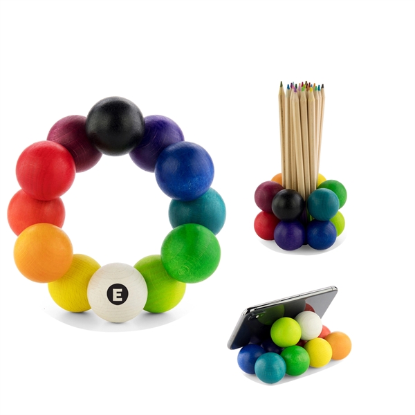 Colored, connected balls to configure in multiple shapes.... from ASI 62820 International Merch Concepts / IMC