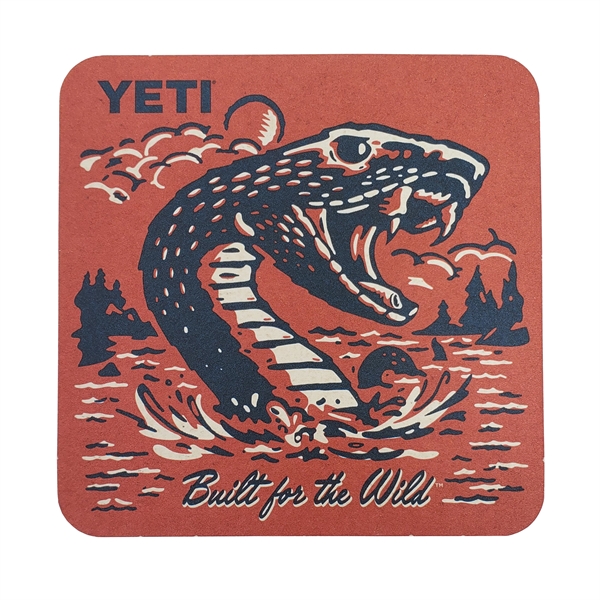 Pulp board coasters 4" square spot colors... from ASI 93520 Ventura Inc