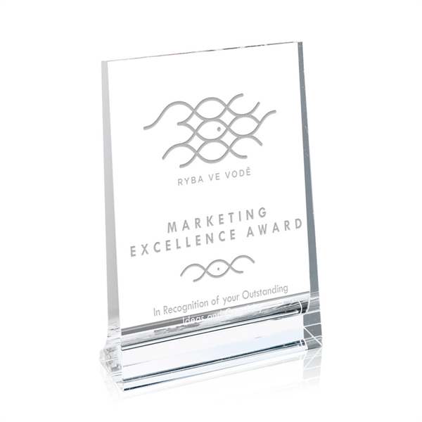 Footed Plaque (Vertical) - Optical.... from ASI 84592 St Regis Group / St Regis